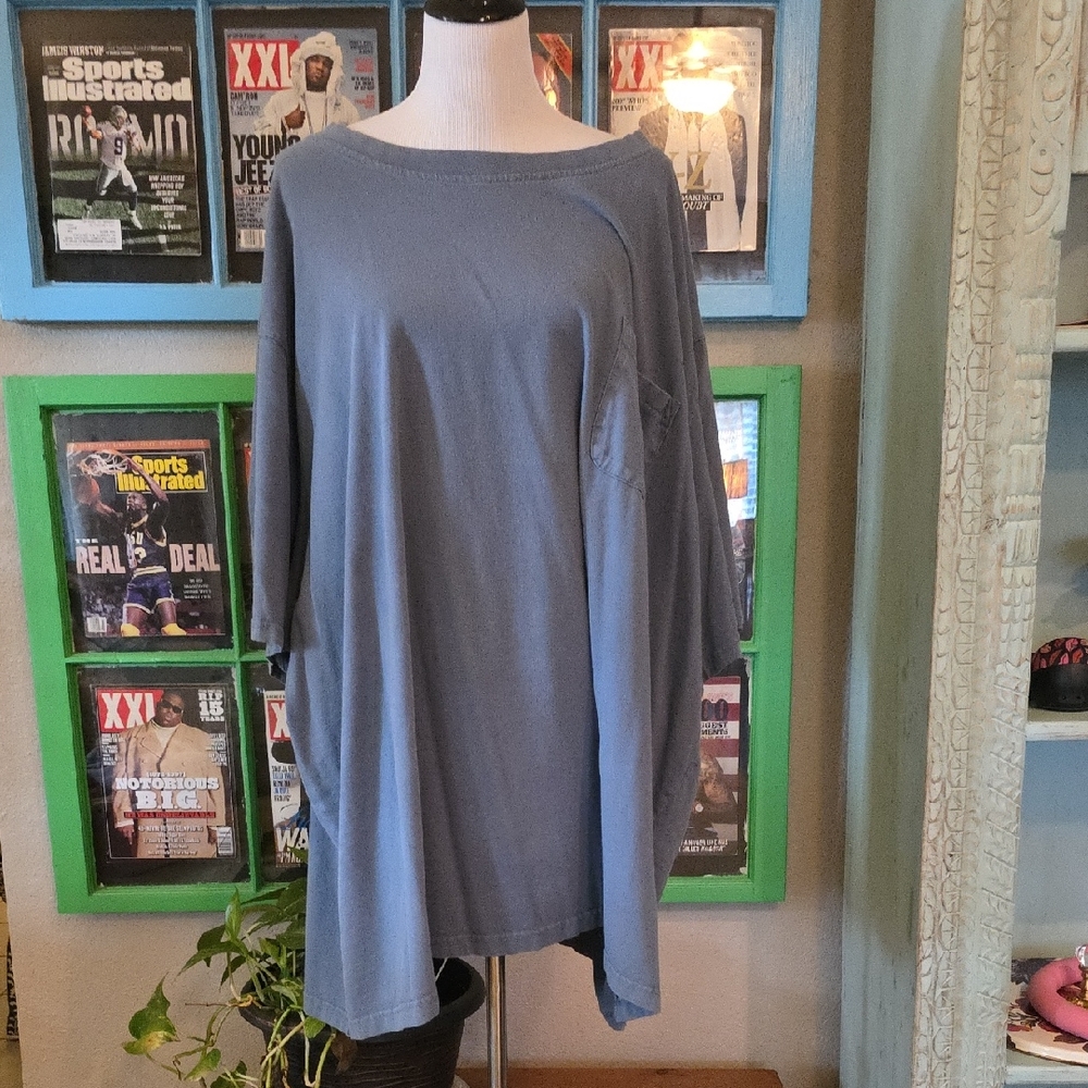 Men's Blue Short Sleeve Tee